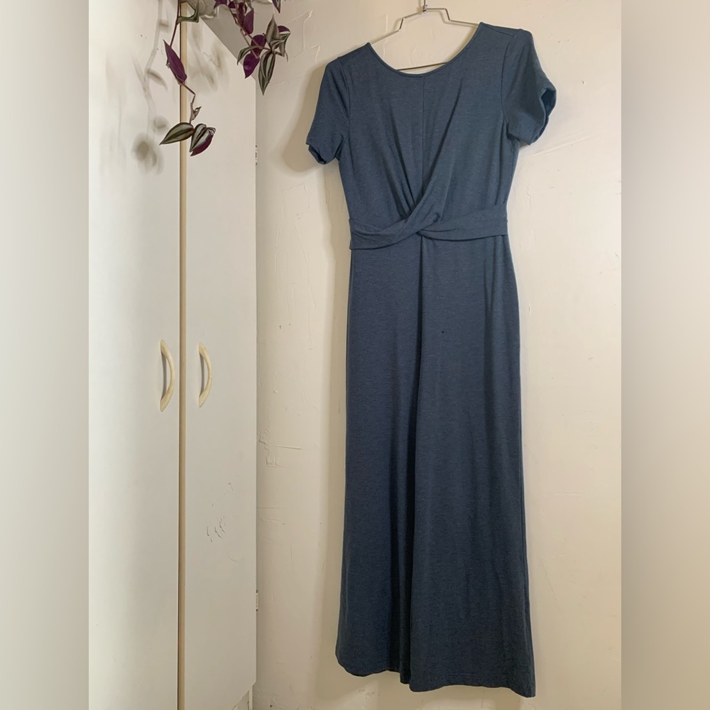 Garnet Hill Twist Front Tensel Wide-leg Romper